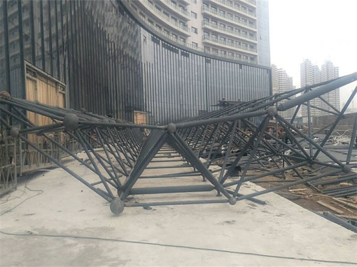 温州万豪酒店雨棚网架